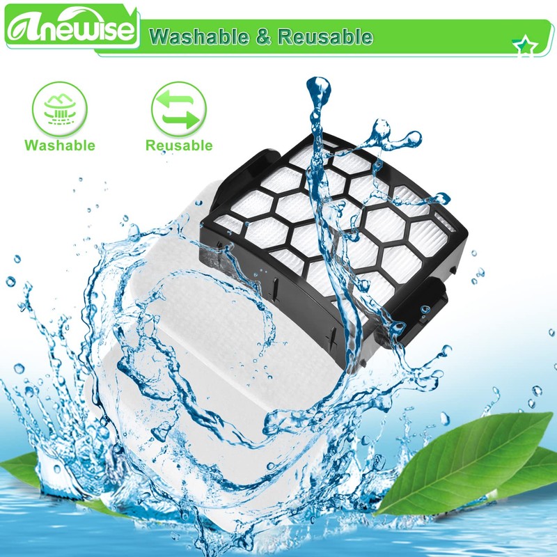 Anewise UV850 Filter Replacement for Shark Performance Lift Away UV850