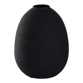 LEONARDO HOME Casolare 041697 Vase 16.4 cm Black Metal