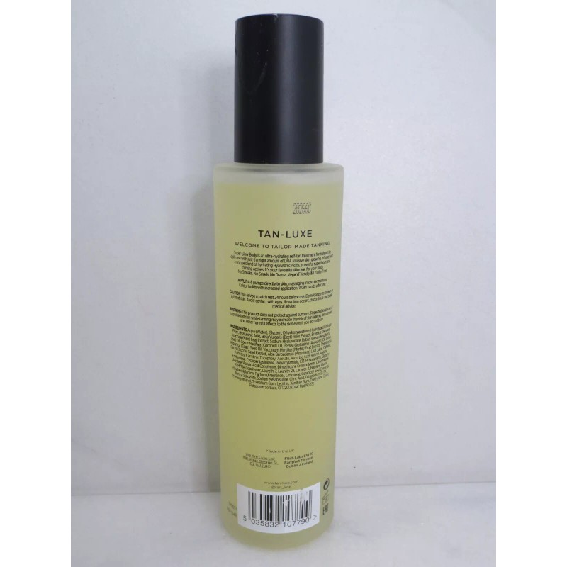 TAN LUXE SUPER GLOW BODY HYALURONIC SELF-TAN SERUM 5.07 OZ