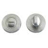 Zoo Hardware Privacy Lock Thumb Turn and Release in Stainless