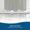 Anndason Heavy Duty Adjustable Curtain Rod Brackets - Holders for