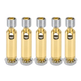 5Pcs M10 Sloped Ceiling Adapter for Ceiling Lamp Pendant Light Chandelier Track Suspension Accessories M10 External Gear Steering Joint Bronze