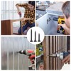 VGBUY #6 × 2 inch Drywall Screws, 130pcs Wood Screws,