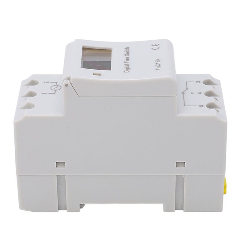 Digital Timer Switch LCD Programmable Weekly Rail Time Relay AC220‑240V
