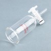 stonylab 100ml Borosilicate Glass Burette Drip Funnel with PTFE Tap