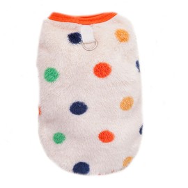 Fukufuku Soft Dog Clothes, Winter, Dog Clothes, For Medium and Small Dogs, Pet Clothes with D-Ring, Dog Wear, Warm, Fleece Dog Clothes, Cat Clothes, T-shirt, Spring, Autumn, Winter, Going Out, Walks