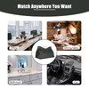Leather Tissue Box Rectangular Cosmetic Tissues Box V-Port Shaped Napkin