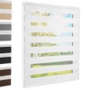 FOXX Double Roller Blind Duo Roller Blind with Pre-Fixed Clamps