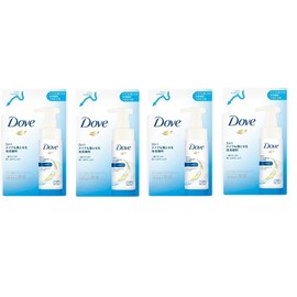 Dove 3-in-1 Makeup Remover Foam Facial Cleanser Refill 4.2 fl oz (120 ml) x 4 Packs