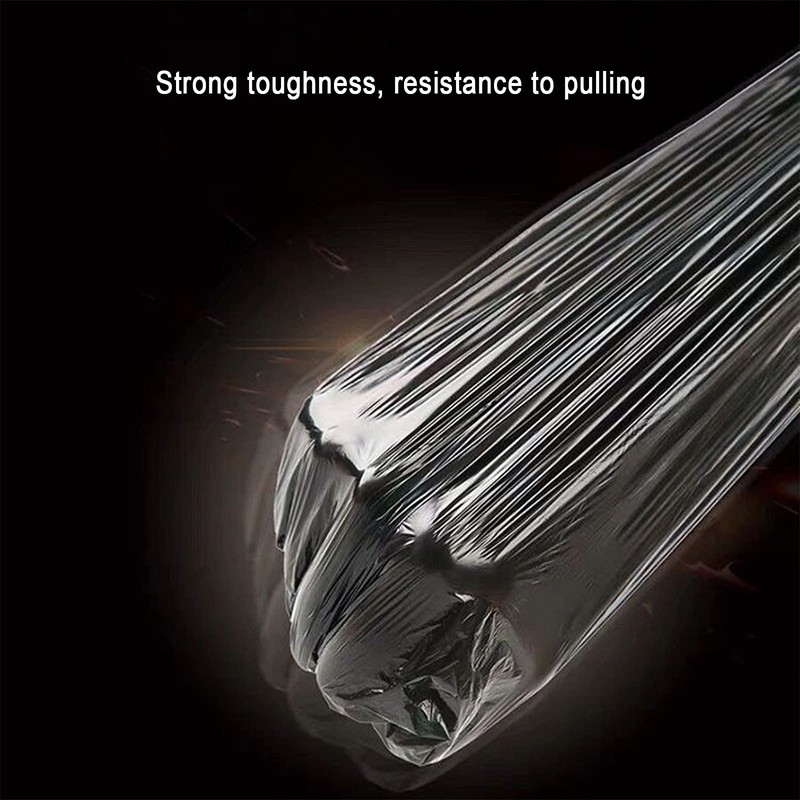 Small Trash Bags, Strong Black Garbage Bags, Unscented Thicken Bin