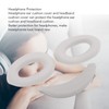 Earpads Cover Headband Pad Set Replacement Silicone Headphone Protective Cover