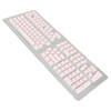 Keyboard Keycaps 129 Keys Pudding Transparent OEM Height PBT Two