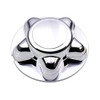 7" Center Cap with 5-Lug Steel Wheel Chrome for Ford 1997-2003 F150 F-150 97-02 Expedition