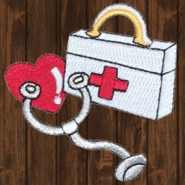 Paddys Patches Doctor Nurse Embroidered Patch — Iron On