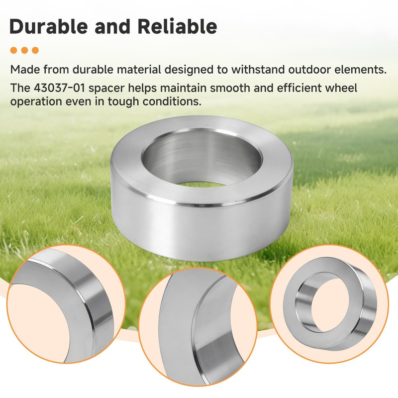 43037-01 Caster Yoke Wheel Spacer Compatible with Scag, 6-Pack