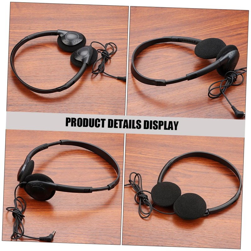 TEHAUX Headphone Earphone with Jack Noise Reduction Gaming Headset Ergonomic