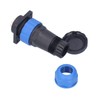 IP68 Waterproof Power Connector Male Female Square 4 Hole Aviation