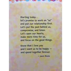 Blue Mountain Arts New Blue Mountain Arts Card I LOVE YOU AND I WANT TO MAKE THINGS BETTER