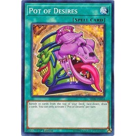 Yu-Gi-Oh! - Pot of Desires - SR08-EN034 - Common - 1st Edition - Structure Deck: Order of The Spellcasters
