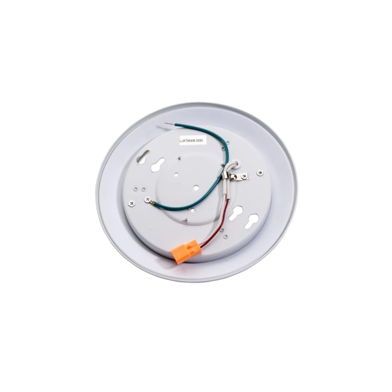 Topaz 6" LED Surface Mount Disk Light, 15W, Dimmable, White,