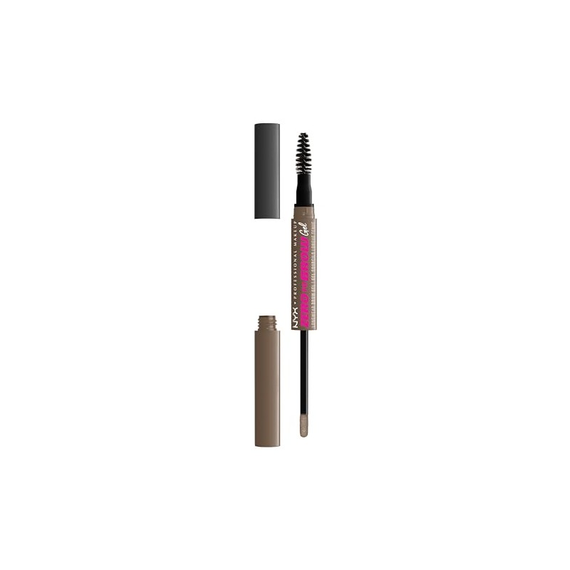 NYX Professional Makeup, Zero To Brow, Gel de Cejas con
