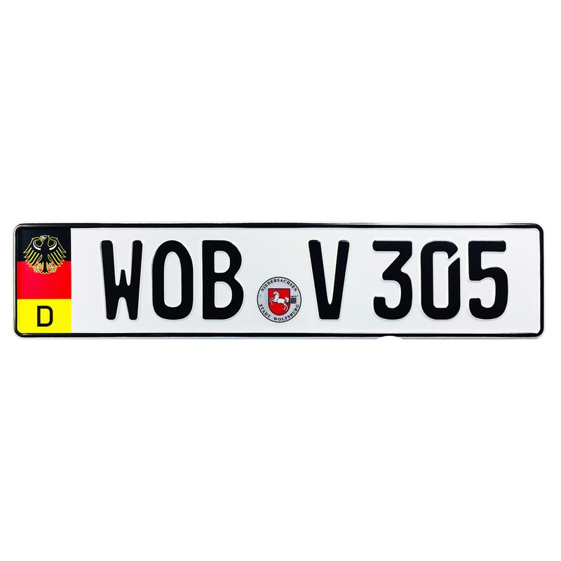 European Style Number Home Decor Sign (WOB Design + Hardware