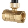 Motorised Ball Valve AC 12V Brass Ball Valve DN20 Thread