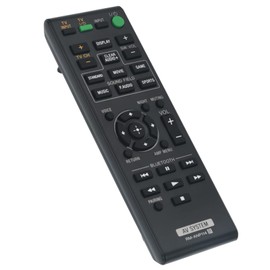 RM-ANP114 Replacement Remote Control Fit for Sony Sound Bar Sound Bar HT-CT370 HT-CT770; Bar Speaker (SA-CT370, SA-CT770); Subwoofer (SA-WCT370, SA-WCT770)