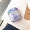 UnnFiko Bling Quicksand Case Compatible with AirPods 1/2, Cute Sparkle