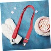Gatuida 2PCS Adjustable Elastic Mitten Clips for Glove Holders Weather