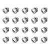sourcing map M4 x 6mm 304 Stainless Steel Phillips Pan