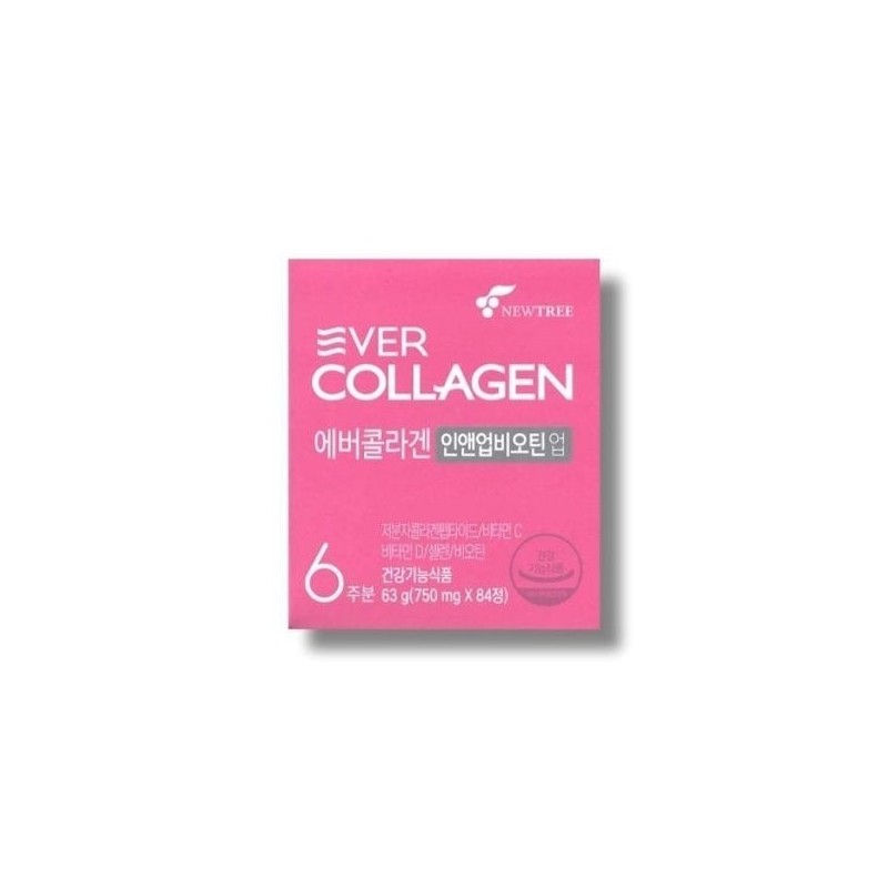Ever Collagen In&Up Biotin Up 750mg 84 tablets 1 box