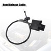 X AUTOHAUX Front Hood Latch Release Cable Fit for Ford
