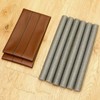 LALOCAPEYO 1 Pack Under Door Draft Stopper, Washable Removable Double