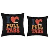 I Love Pull Tab Midwest Gambling Ticket Bingo Gamblers Throw