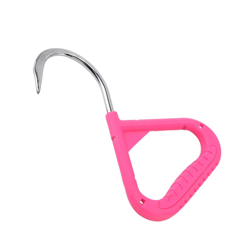 Pulp Hook Chrome Plated Steel Single Handed Comfortable Grip Log