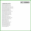 ECOGARD XC35865 Filtro de aire de cabina de alta calidad