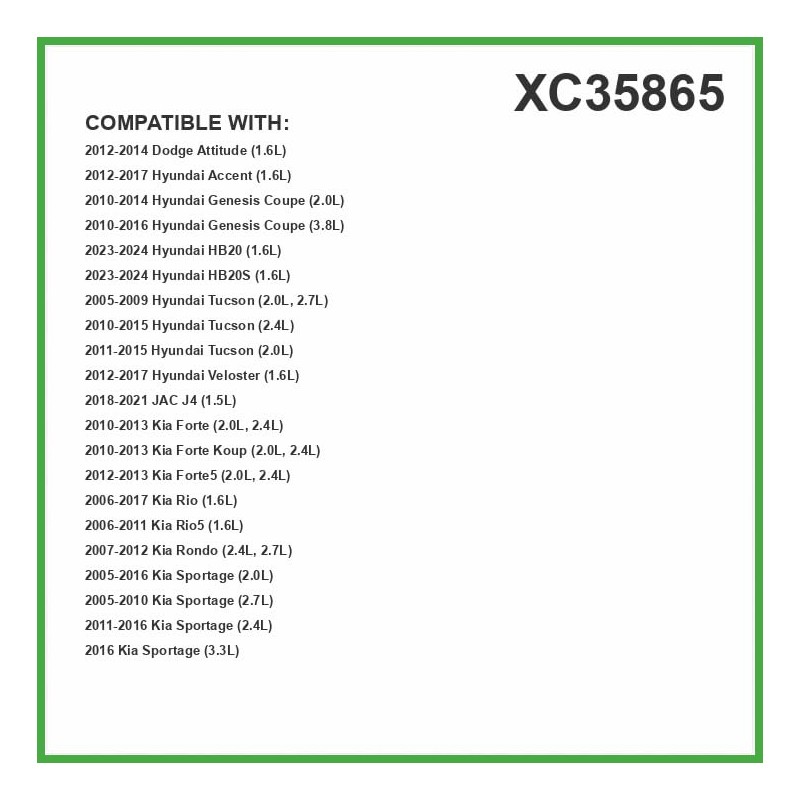 ECOGARD XC35865 Filtro de aire de cabina de alta calidad