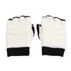 1 Pair Taekwondo Gloves Breathable Elastic Half Finger Kickboxing Boxing