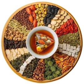 18 Flavors Nourishing Liver Tea - Organic Kidney & Liver Health Tea, 18 Herbal Ingredients Blend for Men and Women (60 Bags)