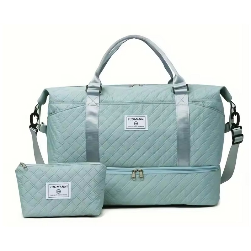 2-Piece Large Capacity Travel Duffel Bag Set – Weekend Gym