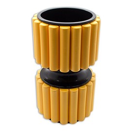 Massage Foam Roller | Size Approx. 16 cm x 9.5 cm | Various Colours | Fascia (Yellow)