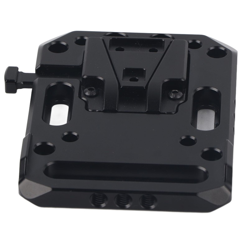 Full Metal V Mount Battery Board Base CNC Anodized Processing