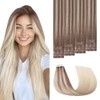 Sweetmet 3rd-Generation Invisible Tape in Hair Extensions Real Human Hair