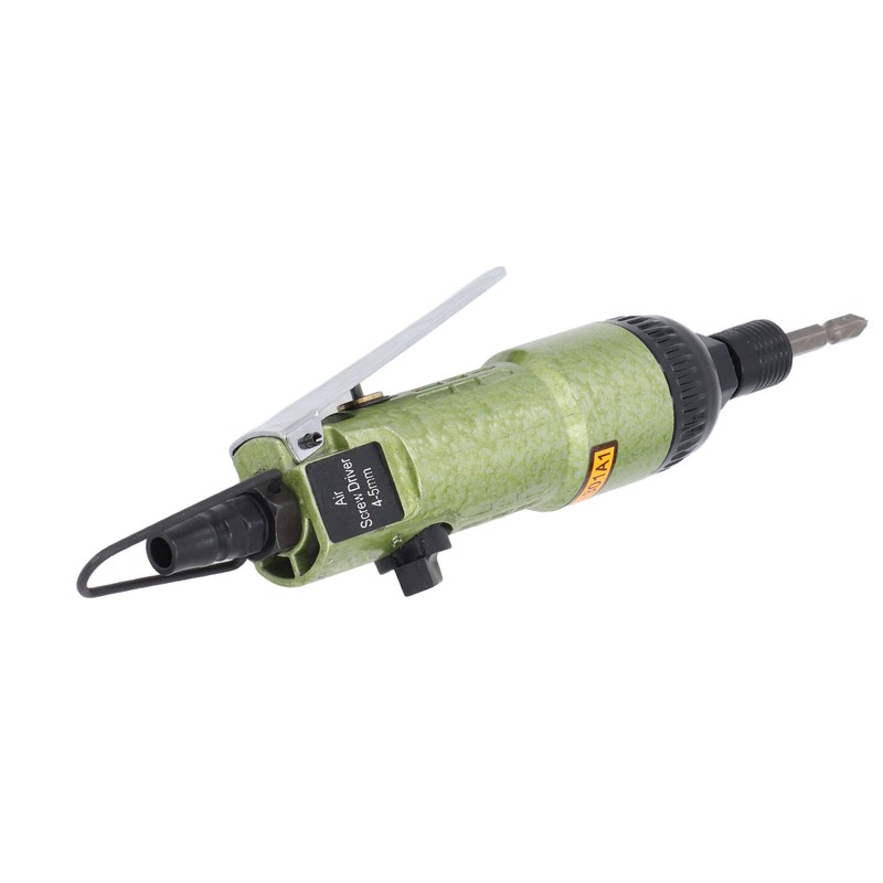 Pneumatic Screwdriver 8000RPM 1/4in 4‑5mm Capacity High Torsion Pneumatic Air