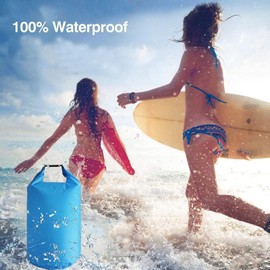 Waterproof Bag, 10L/20L/40L/70L/90L Waterproof Bag, Ultralight Dry Bag, Waterproof Water Sports Bags for Kayaking, Beach, Swimming, Camping, Hiking (Orange, 70L)