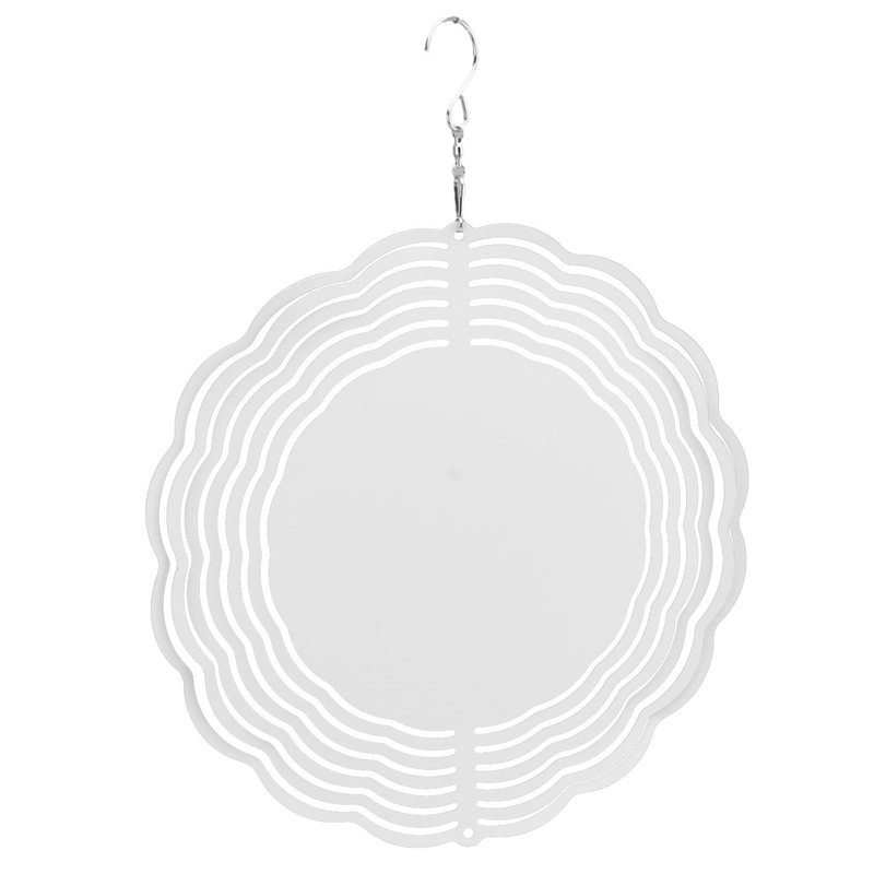 Sublimation Wind Chime Aluminum DIY Blank Wind Turntable for Outdoor