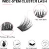 Fenshine Cluster Lashes Individual Lashes Wide Stem C/D Curl 9-15