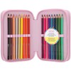 Depesche 10806 TOPModel Filled 3-Compartment Pencil Case Bling with Poodle