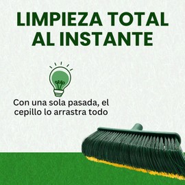 PLANTAWA Artificial grass broom with handle, for thorough cleaning of artificial grass and roads, durable, ergonomic, easy to use, ideal for the garden, balcony and outdoor areas